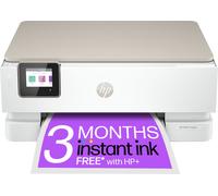 HP Envy Inspire 7220e Wireless Inkjet Printer Includes 3 months of Instant Ink with HP+ - White, White