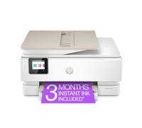 HP ENVY Inspire 7955e Wireless Color Inkjet Printer, Print, scan, copy, Easy setup, Mobile printing, Best-for home, 3 months of Instant Ink included, White
