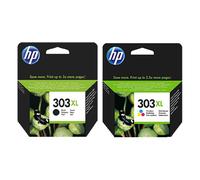 Hp 303Xl Ink Cartridge Black Inkjet High Yield 600 Pages T6N04AE#ABE