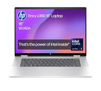 HP Envy x360 16" 2in1 Laptop | Intel Core Ultra 5-125U Processor | Built-in AI | 8 GB RAM | 512 GB SSD | Intel Arc Graphics | WUXGA Touchscreen | Up to 19.25hrs battery | Win 11 | Silver | 16-ac0000sa