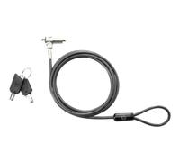 HP Essential Keyed Cable Lock , Black