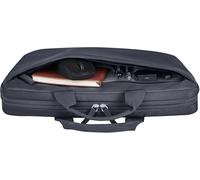 HP Everyday 14" Laptop Briefcase, Made with Recycled Polyester 600D, 8L, Padded Compartment, Water Resistant, Removable Shoulder Strap, Grey