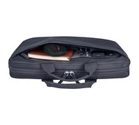 HP Everyday 14" Laptop Briefcase, Made with Recycled Polyester 600D, 8L, Padded Compartment, Water Resistant, Removable Shoulder Strap, Grey