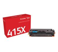 HP Everyday Cyan Toner Cartridge 415x in Blue HP Blue