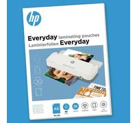HP Everyday A6 80 Micron Glossy Clear Hot Laminating Pouches (Pack of 25)