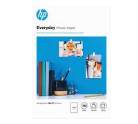 HP Everyday Photo Paper | Glossy | 10 x 15 cm (101 x 152 mm)| 100 sheets| 200 g/