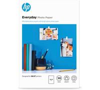 HP Everyday Photo Paper Glossy 200 g/m2 10 x 15 cm (101 x 152 mm) 100 sheets Works with inkjet printers optimized for Original HP Ink 15 - 30 C 5 - 30 C 20 - 80% 182 mm 124 mm