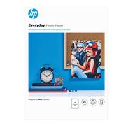 HP Everyday Photo Paper | Glossy | A4 (210 x 297 mm)| 25 sheets | 200 g/m2 | Works with inkjet printers | White | Q5451A