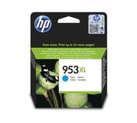 HP F6U16AE 953XL High Yield Original Ink Cartridge, Cyan, Single Pack