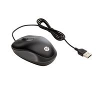 HP USB Travel Mouse - mice (USB, Travel, Pressed buttons, Wheel, Optic