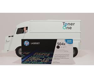 HP Genuine CE250X 504X Black Toner Cartridge CP3525 CM3530