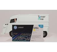 HP Genuine CF032A 646A YellowToner Cartridge Laserjet CM4540 New Sealed VAT Inc