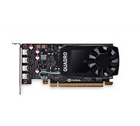 HP Graphics Card NVIDIA Quadro P1000 P1000 4Gb Graphics Card (4GB, GDDR5, 128 Bit, 5120 X 2880 Pixels, PCI Express 3.0 X16)