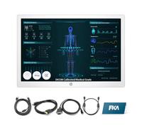 HP Healthcare Edition HC241P 24" Clinical Review Monitor Without Stand, DICOM Calibration for Clinical Review and Accurate Diagnosis Display，HDMI/DP/VGA/USB 2.0 Type-B to Type-A Cables