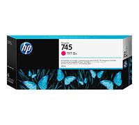HP 745 Magenta High Capacity Ink Cartridge 300ml - F9K01A