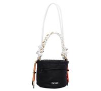 Hp hope Bucket Bags for Women, Lightweight Puffy Bucket Bag with Lambswool Lining, Casual Shoulder Bag Handbag for Daily Black