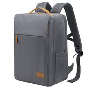 Hp hope Laptop Backpack Business Backpack Women 22L Hand Luggage Backpacks Men for 15.6 Inch Laptop School Backpack with USB Charging Port Waterproof Backpack for Travel Work Plane, grey upgrade