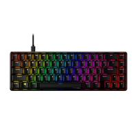 HyperX Alloy Origins 65 - Mechanical Gaming Keyboard - Ultra Compact 65% Form Factor - HyperX Aqua Switch (Tactile) - Double shot PBT keycaps - RGB LED Backlit - Side Printed Secondary Functions