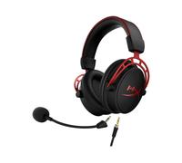 HP HyperX Cloud Alpha Gaming Headset Black-Red Wired 3.5mm Mic PC PS Xbox
