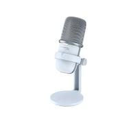 HP HyperX SoloCast Microphone White USB Tap-to-Mute Freestanding For PC Mac PS5