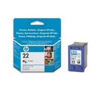 HP Ink Cartridge No. 22 C9352AE Tri-Colour (165 Pages) and consumables