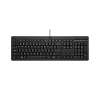 HP Keyboard 125 Wired (QWERTY) English, Black