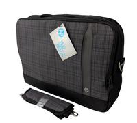 HP Laptop Bag up to 15.6" Top Load Case Grey Shoulder Padded For Business Travel