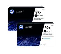 HP LaserJet Enterprise M507dn Printer Toner Cartridges (2 Pack) -CF289X Multipack Original