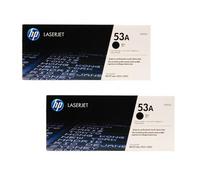 HP LaserJet M2727nf MFP Printer Toner Cartridges (2 Pack) -Q7553A Multipack Original
