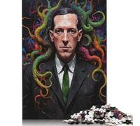 HP Lovecraft with Tentacles 1000 Pieces Puzzles for Adults & Teenager Teenager Man Woman Gift 1000pcs (38x26cm)