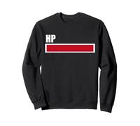 HP Maxed - Funny Video Game Energy Bar Design, Full Health Sweatshirt