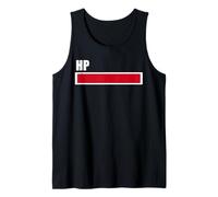 HP Maxed - Funny Video Game Energy Bar Design, Full Health Tank Top