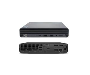 HP Mini-PC conference G9 Pre-formatted conferencing mini PC for Microsoft Teams Rooms, with dual-monitor support and self-healing.