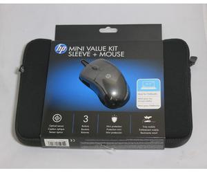 HP Mini Value Kit Notebook PC Laptop USB Mouse+Free 10.2” Universal Pouch Sleeve