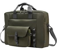 HP 15.6-inch Modular Laptop Bag | 3 Bags in 1 - Bag, Sleeve and Pouch | 22L Total Capacity | Compatible With Laptops Up To 15.6 inch | Water Resistant | Multiple Pockets | Removable Strap | Green