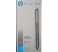 HP MPP 1.51 Stylus Pen for PC and Tablet, Custom Buttons, 1 interchangeable tip, Silver