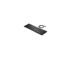 HP N3R87AT#ABZ - Slim USB Business Keyboard with Italian QWERTY Layout, Black
