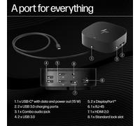 HP N59407-001 USB-C Docking Station G5 - 5TW10AA#ABB