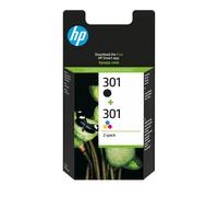 HP 301 2-pack Black/Tri-color Original Ink Cartridges