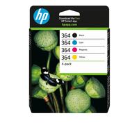 HP 364 4-pack Black/Cyan/Magenta/Yellow Original Ink Cartridges