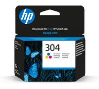HP N9K05AE 304 Original Ink Cartridge, Tri-Color, (Pack of 1)