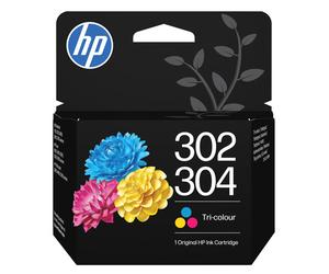 HP N9K05AE 304 Original Ink Cartridge, Tri-Colour, Single Pack