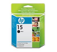 HP No. 15 C6615DE Black Inkject 25ml Printer Cartridge