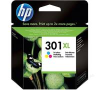 HP No 301XL Colour Original OEM Inkjet Cartridge CH564EE Deskjet - 300 Pages