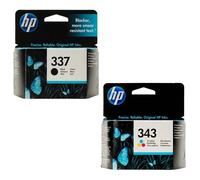 ORIGINAL HP 337 BLACK C9364EE INK CARTRIDGE. DATE 2016, NEW IN BOX OR BLISTER PK