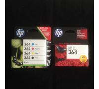 HP 364 4 Pack Inks Plus Photo Paper Premium J3M82AE 3070A 3520 4620 4622 5520 VP