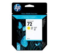 HP No. 72 Ink Cartridge (69 ml) with Vivera Ink (Yellow) (C9400A)