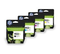 HP No 903XL (Set of 4) Black,Cyan,Magenta & Yellow Original OEM Ink Cartridges