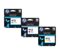 HP 912 Ink cartridge - 1-pack Cyan (pigmented)