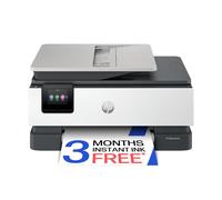 HP OfficeJet Pro 8132e All-in-One Printer | Colour | Printer for Home | Print, Scan, Copy, Fax Automatic Document Feeder| Up to 3 Year Warranty